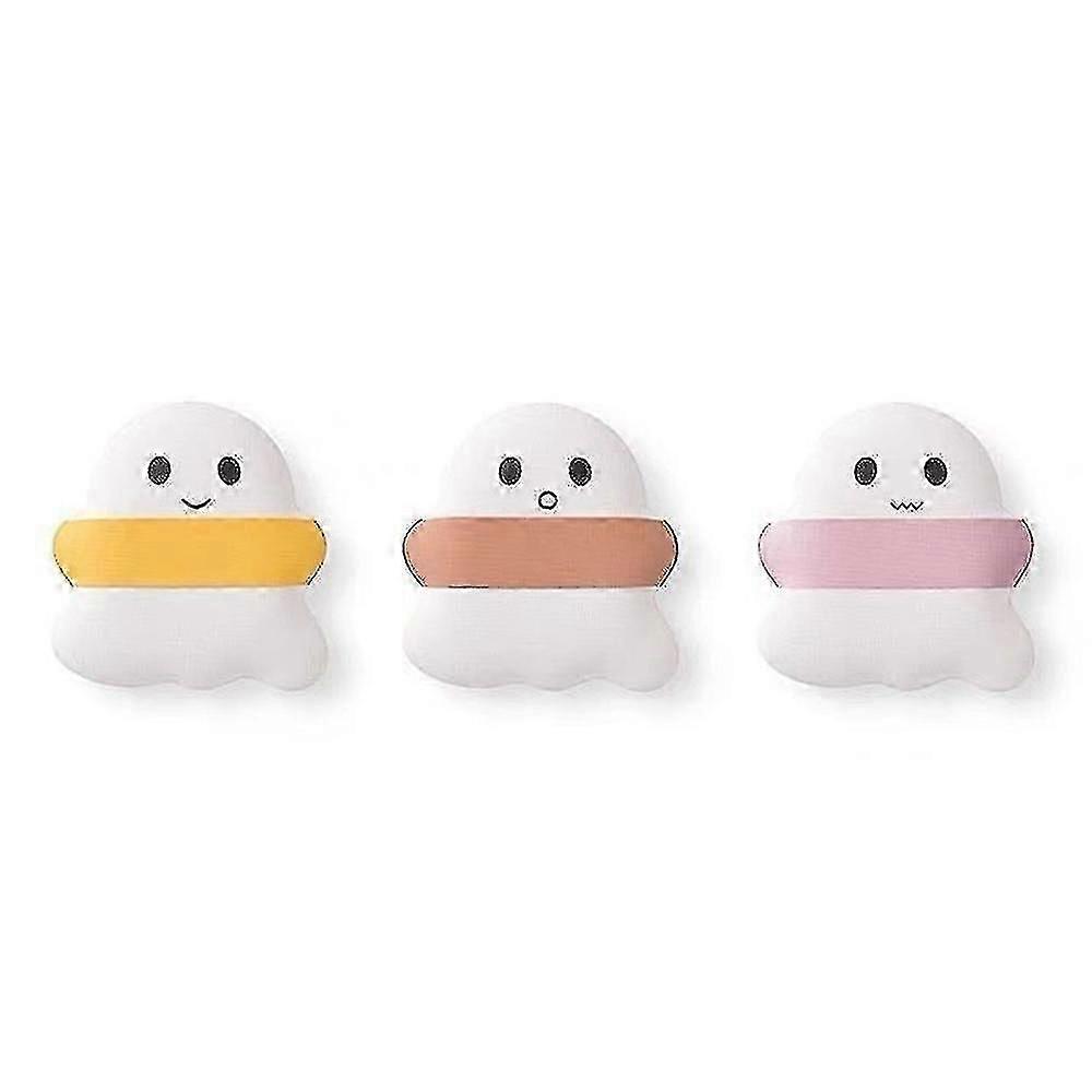 3-Piece Ghost Sponge Makeup Set: Air Cushion Foundation & Blush Puffs for Flawless Application