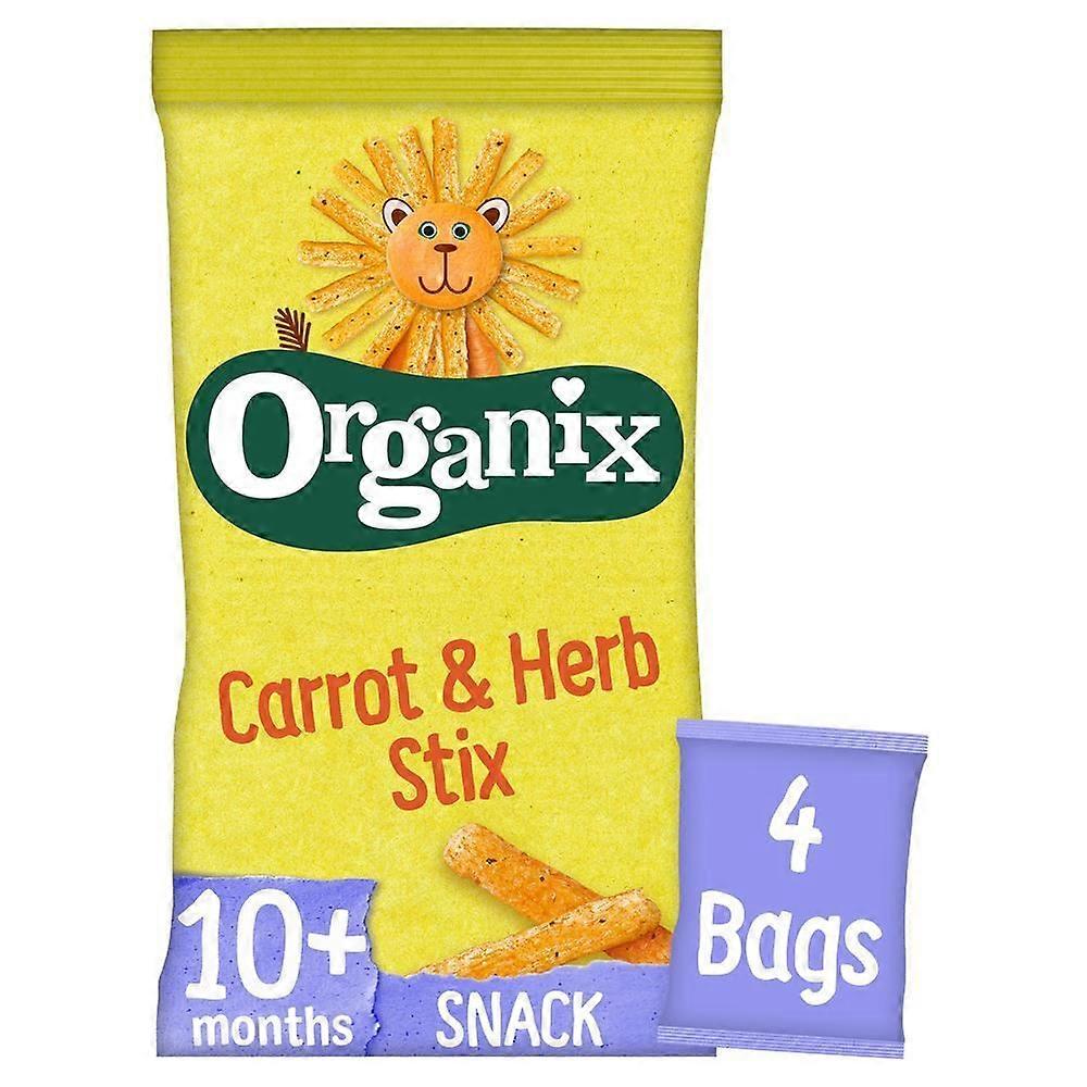 Organix Carrot Stix Multipack 4 x 15g - 3 Pack