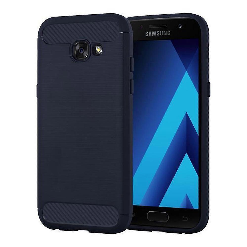 TPU Protective Case Samsung Galaxy A3 2017 Case - Carbon Optic