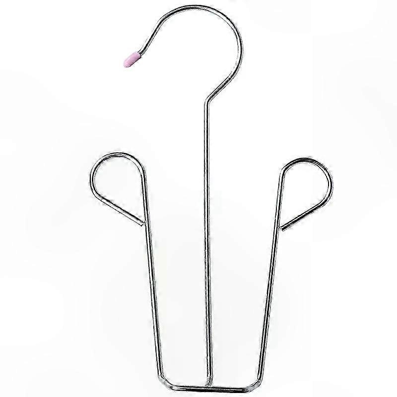 Stainless Steel Shoe Drying Hanger Rack for Home Wardrobe Organization Space Saving Hanging Shelf Storage Solution