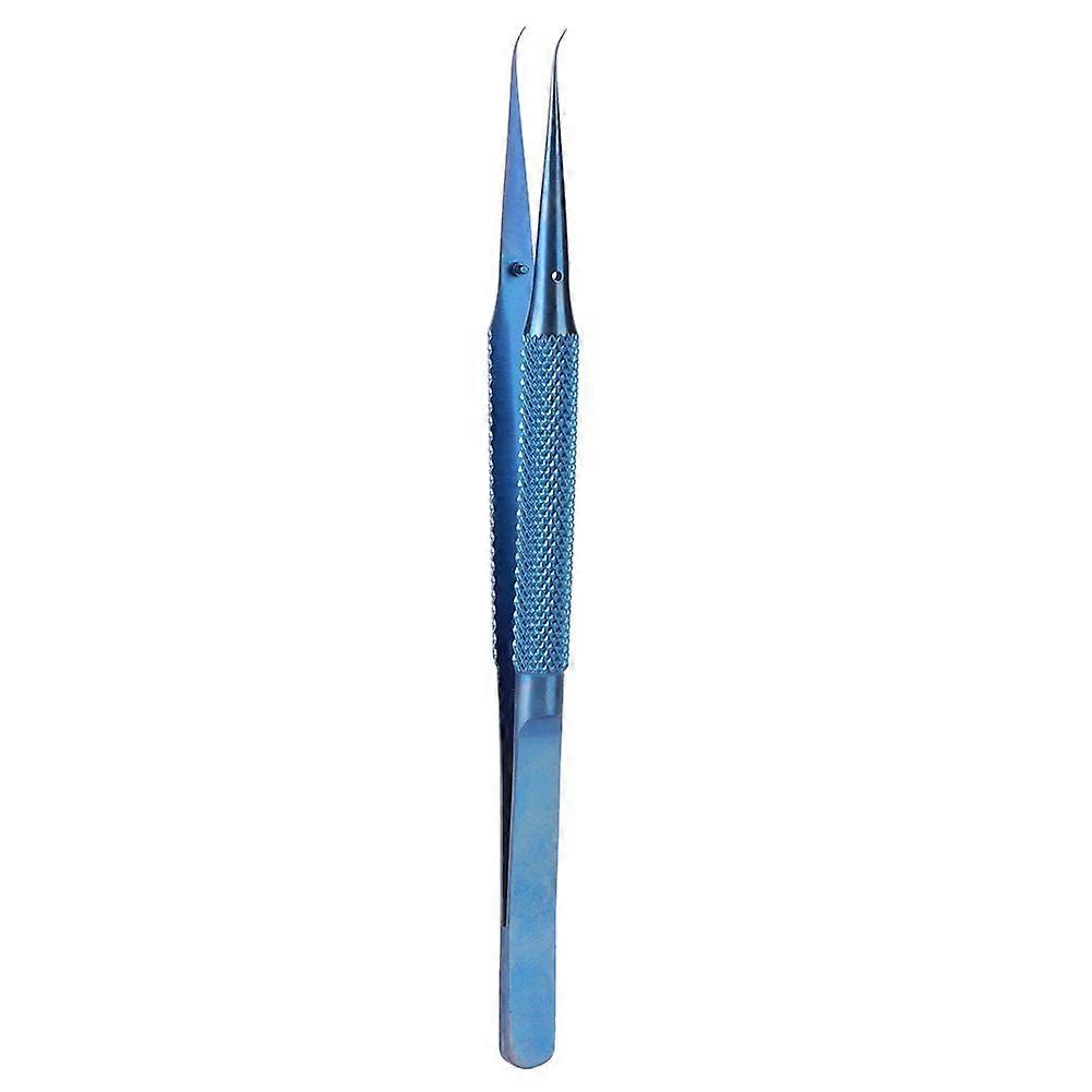 Ti Alloy Tweezer Microscope Motherboard Fingerprint Jump Line Wire Repair Phone WeldingCurved Tweezer