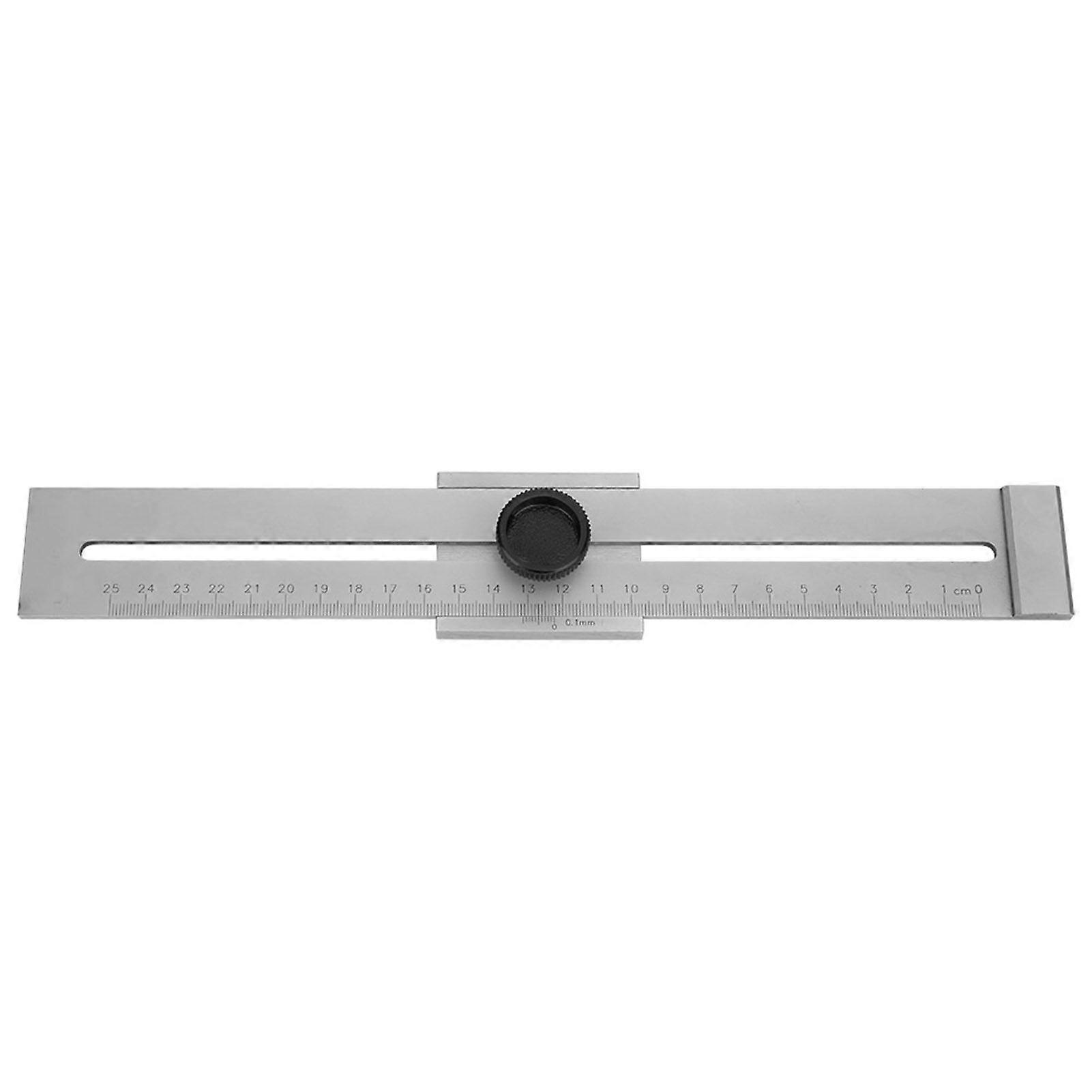 0-250mm Measurement Range High Accuracy Woodworking Marking Ruler Gauge Measurement Tool