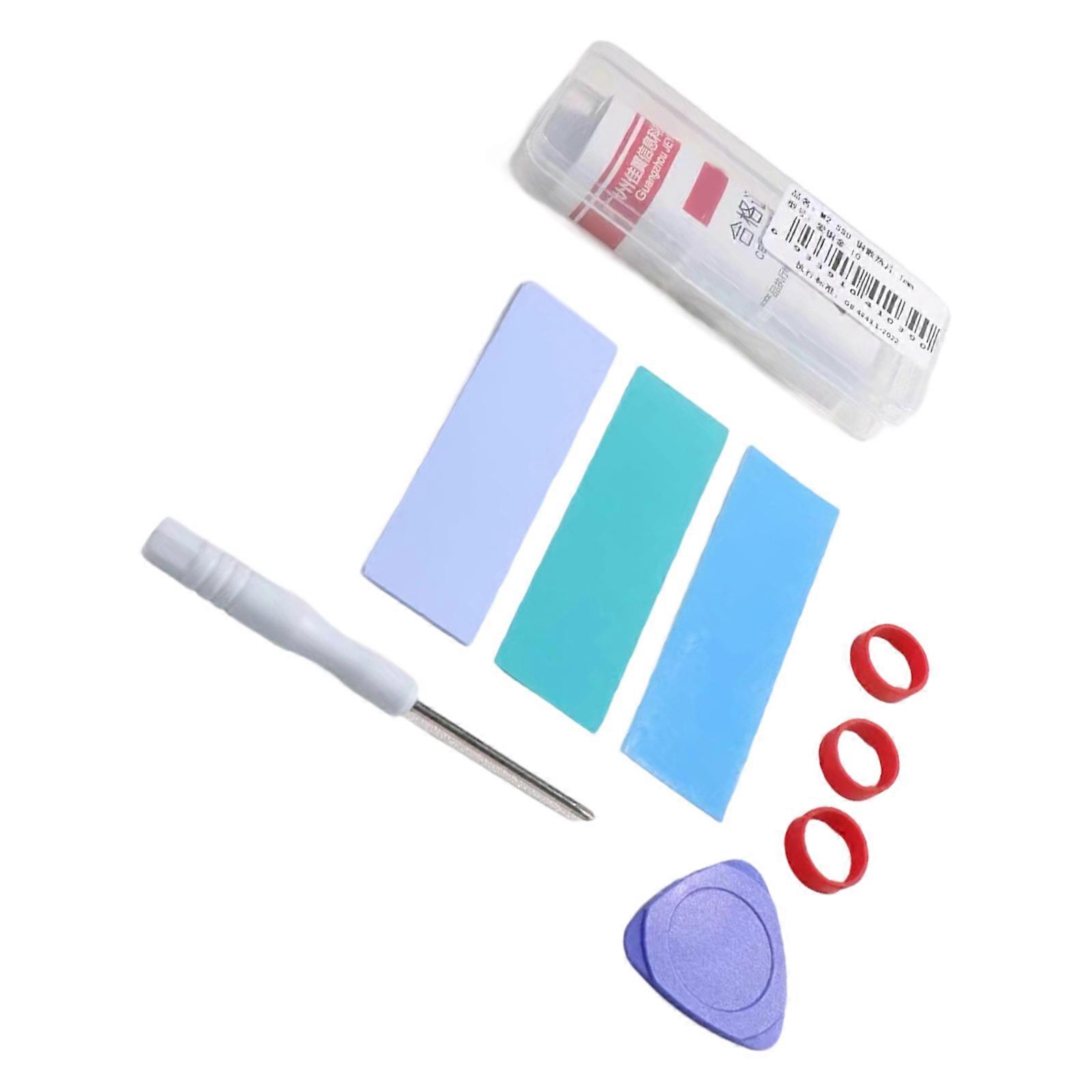 M.2 2280 Solid Disk Thermal Pad Enhances Heat Dissipation Efficient For Gaming PC Workstation Laptops Easy Installation Multicolor