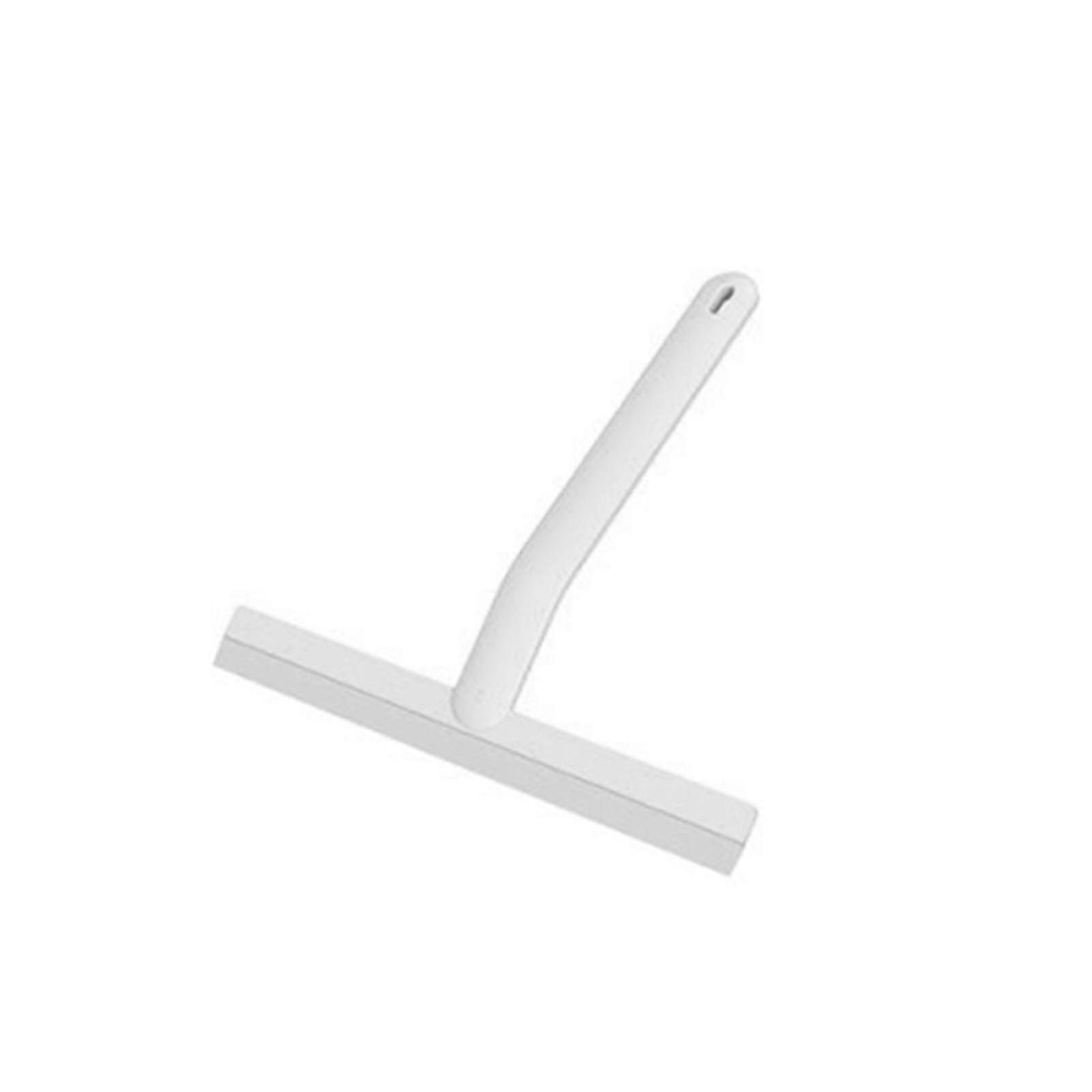 Soft window glass wiper, 1 piece, arc handle for deep cleaning and space-saving