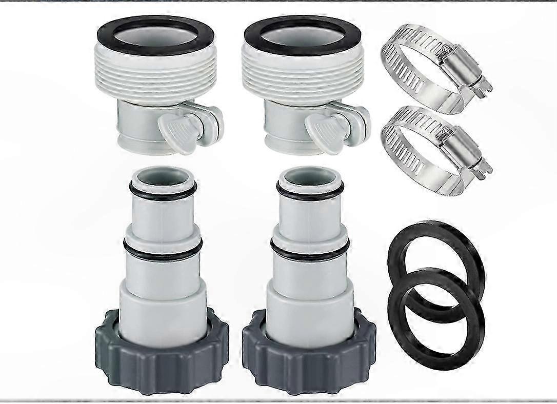 Threaded Pool Hose Adapter for Filtration Systems & Submersible Pumps Replacement