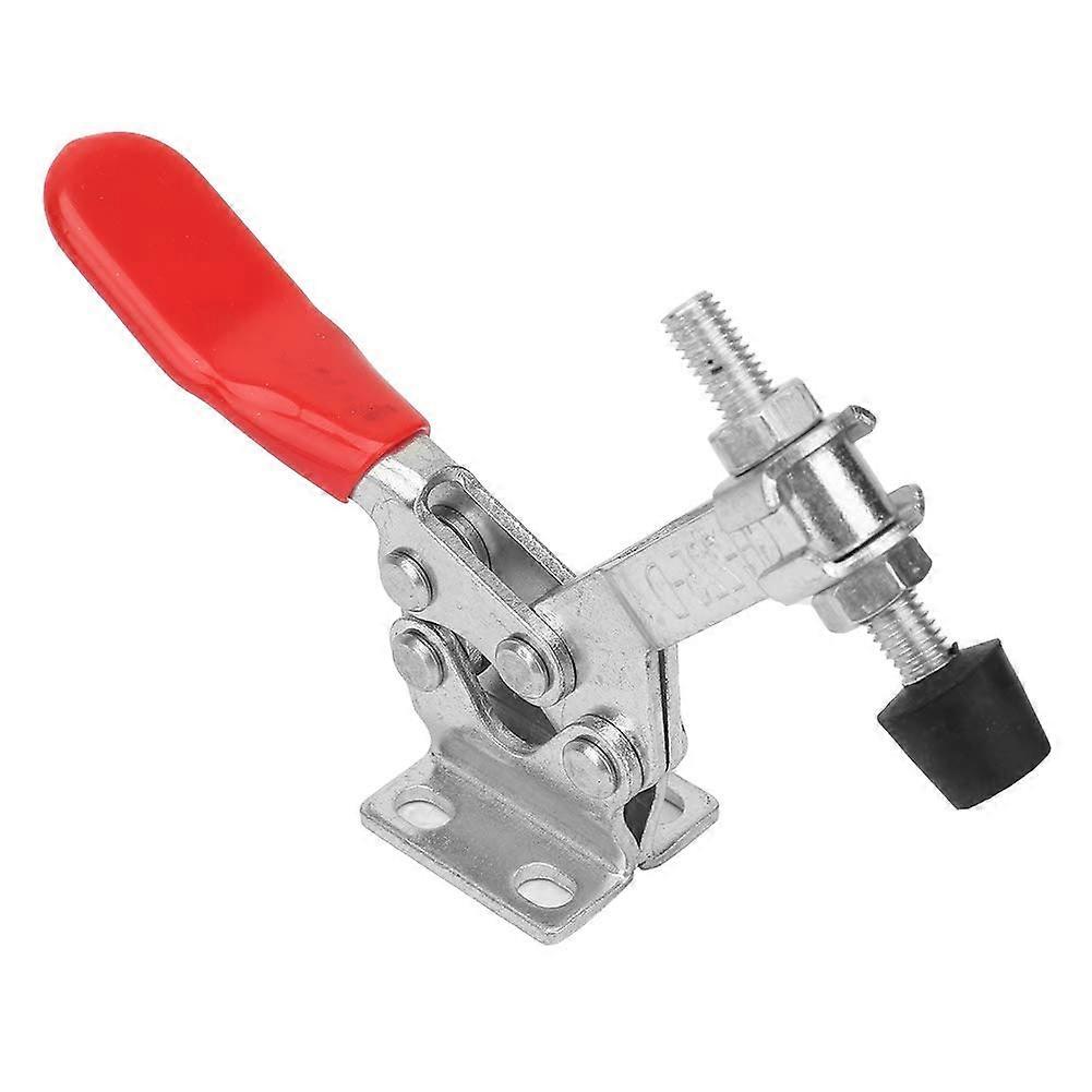 Galvanized Iron Horizontal Handle Quick Toggle Holding Clamp Adjustable Jaw For Woodworking Metalworking Tool