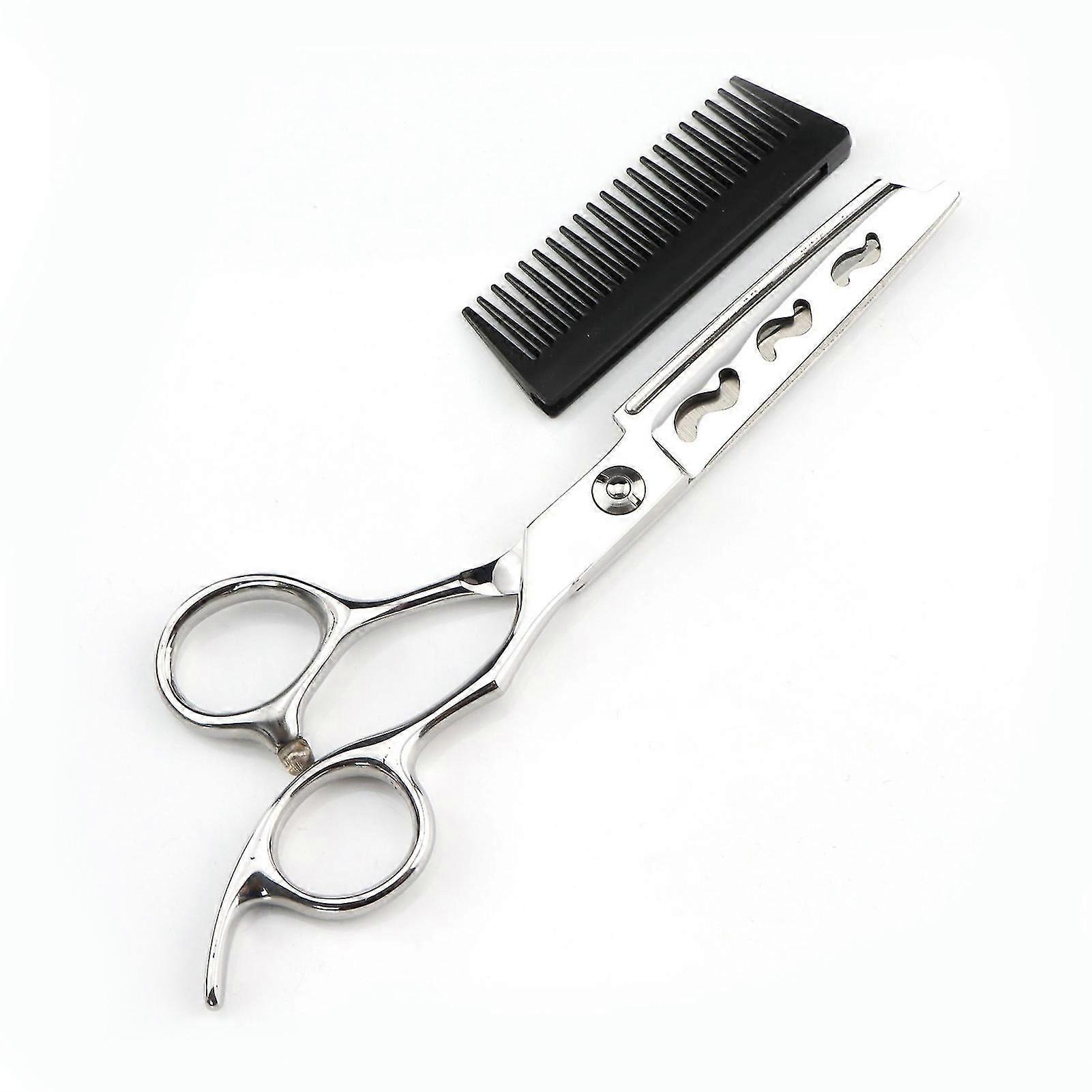 reusable hair scissors with comb easy to use