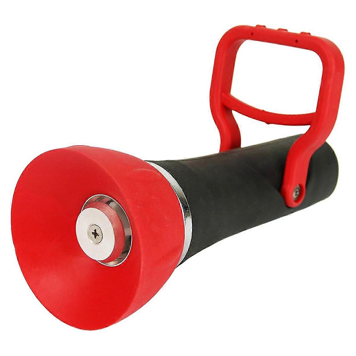 Industrial High Flow Firefighter Style Garden Hose Nozzle Grip Nozzle with Threaded Hose Connection Up to 250 PSI