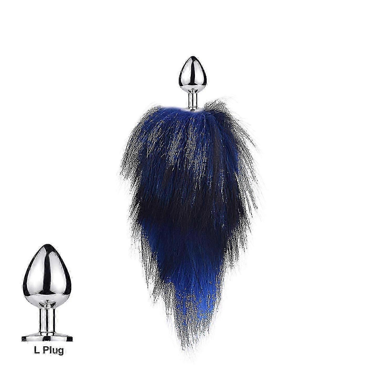 fox tail small detachable plug in for dogs
