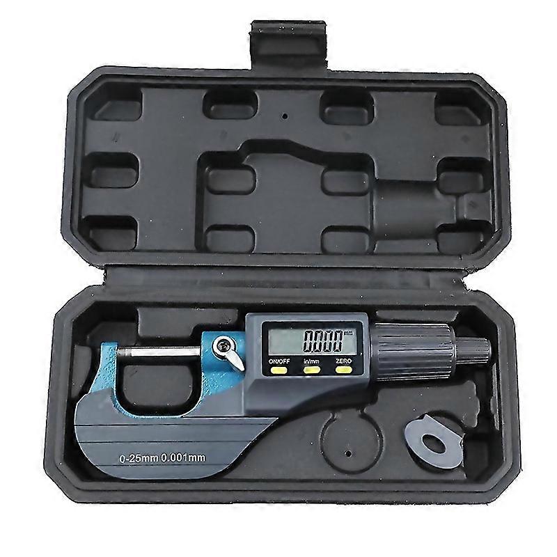 For Digital Micrometer Professional Inchmetric Measuring Tools 000005inch0001mm Resolution Thicknes