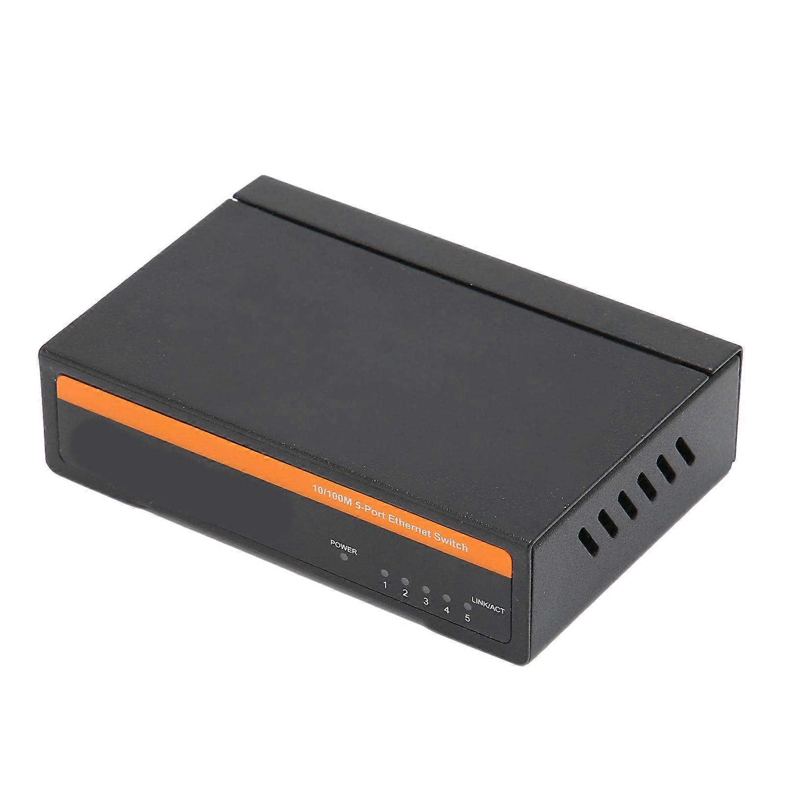 5 Ports Ethernet Fiber Switch 100M TBCS4005E Plug and Play Stable Networking Solution