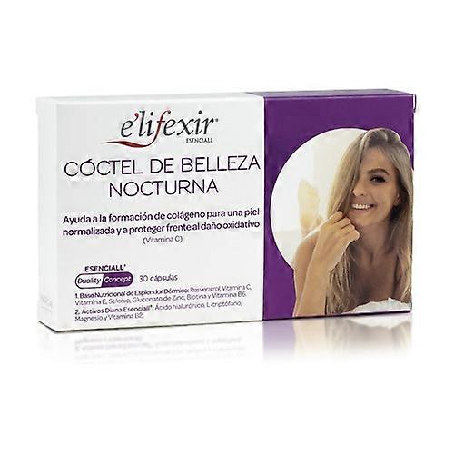 E'lifexir® essential night beauty cocktail 30 capsules