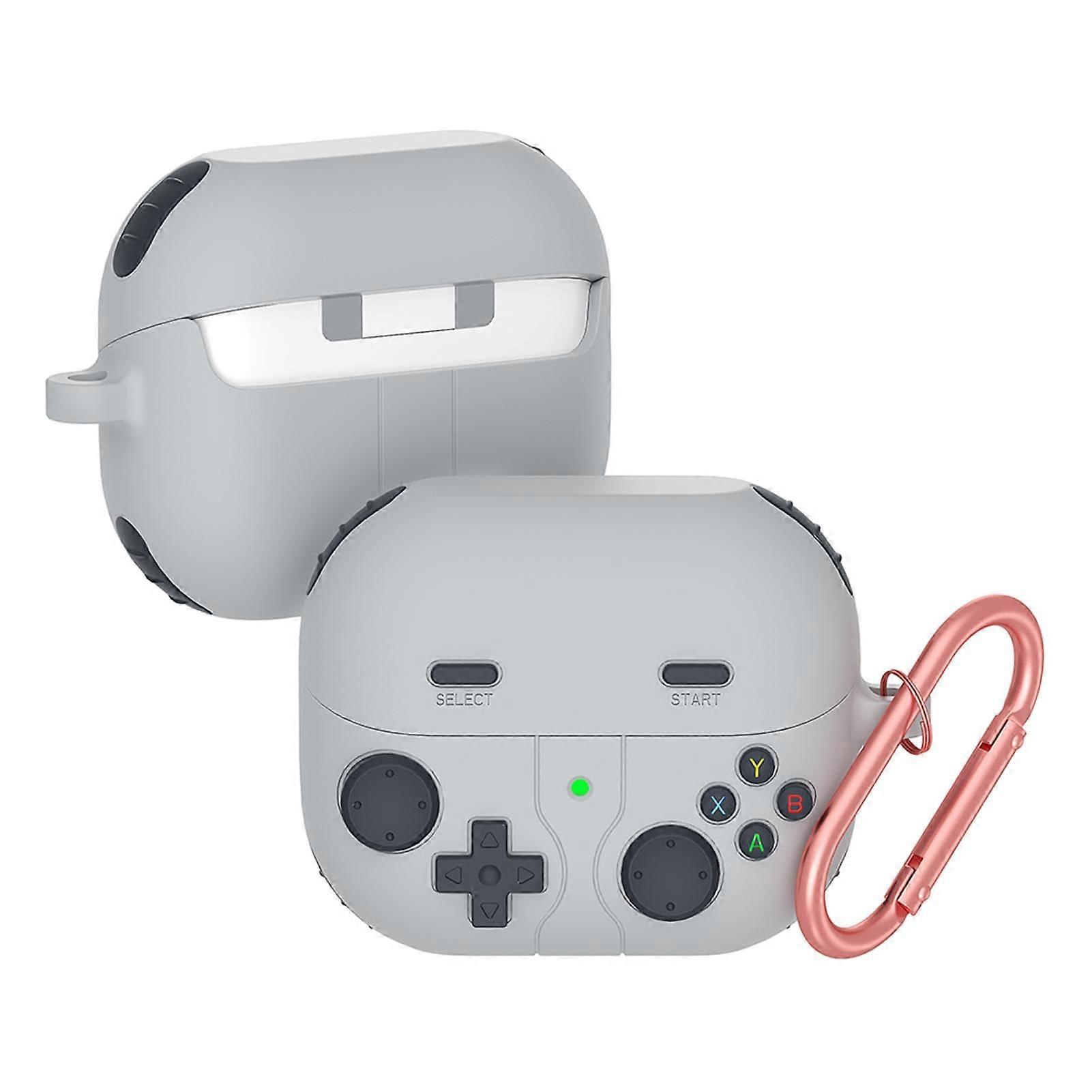 Headphone Case For Samsung Galaxy Buds3 Pro Silicone Gray Travel Case