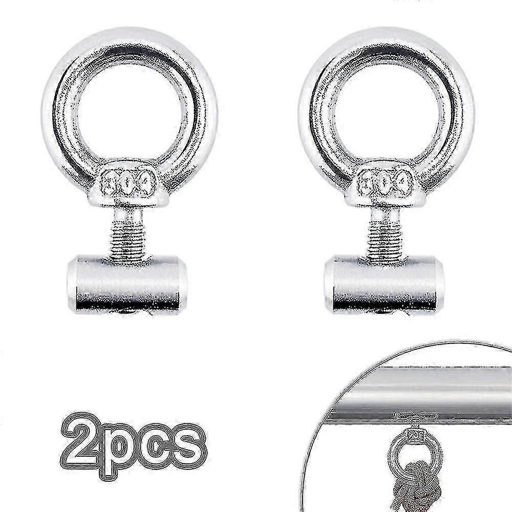 2pcs από ανοξείδωτο χάλυβα τέντες σιδηροδρομικών πώματα για τροχόσπιτο τροχόσπιτο Τροχόσπιτο Motorhome Campervan