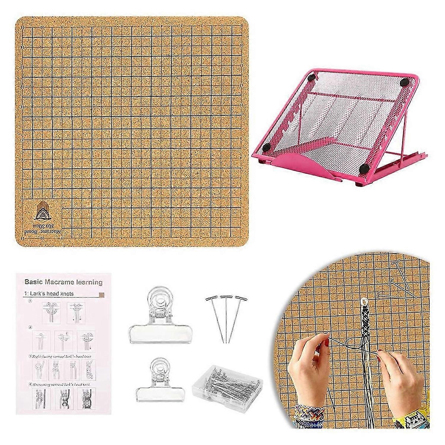 Lace Plate and Metal Adjustable Bracket Lacemaking Supplies S