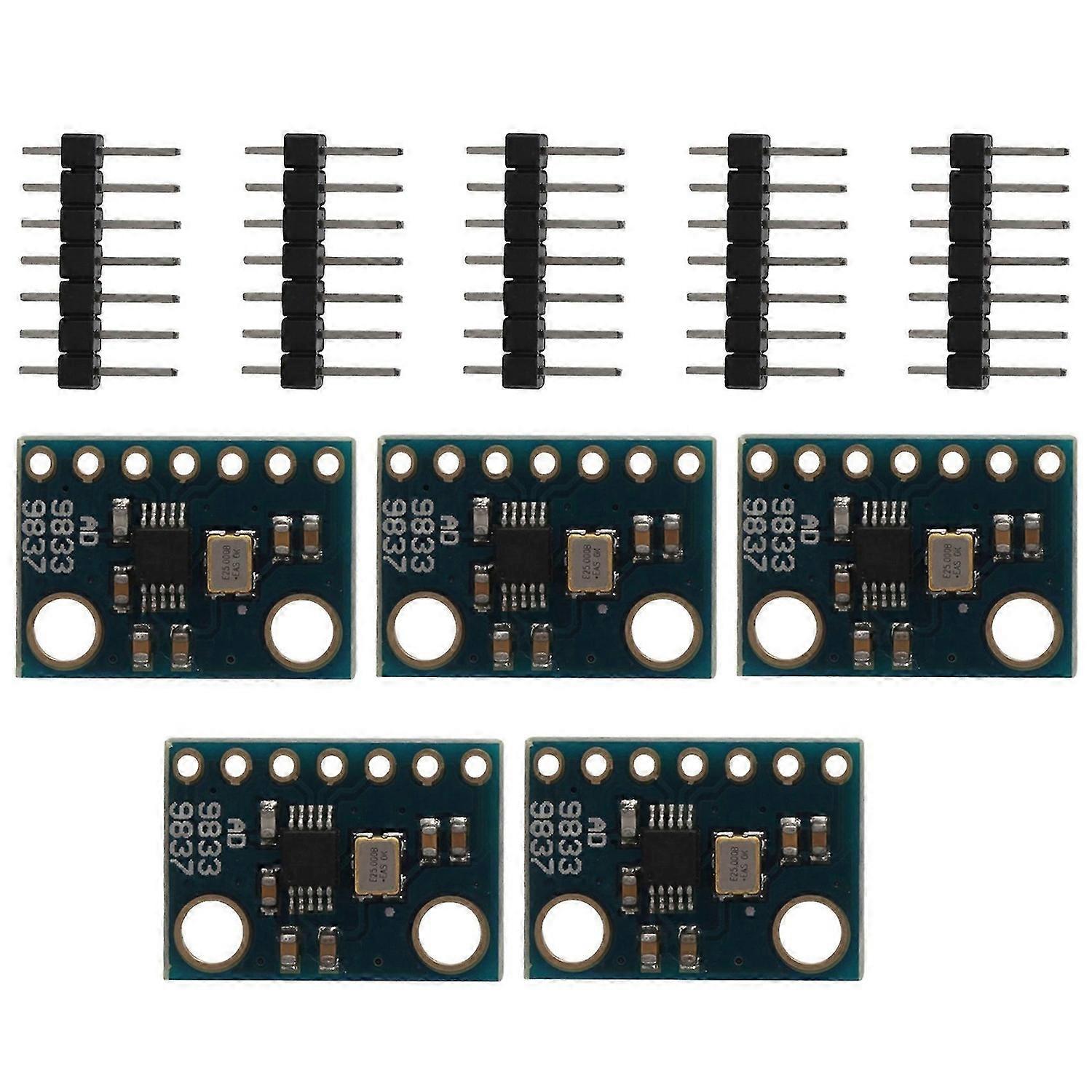 5Pcs AD9833 Programmable Microprocessors Serial Interface Sine