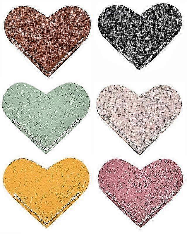 Leather Heart Bookmarks, Cute Corner Page BookMarks 2025