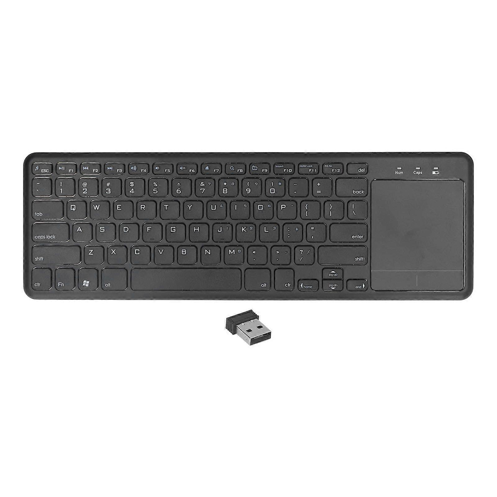 Wireless Keyboard 2.4G Portable Keyboard mit Touchpad für Windows für Android für OS X für PC Laptop Tablets