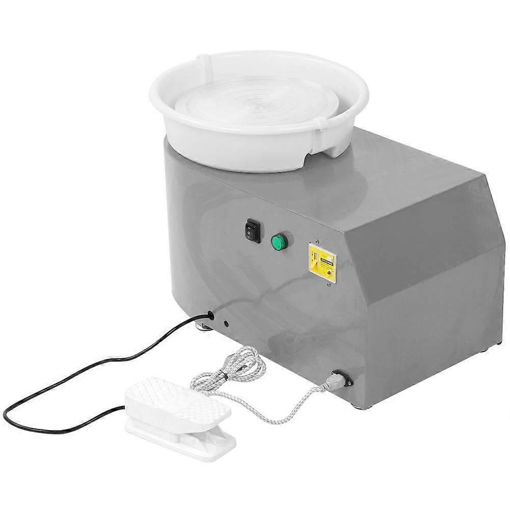 Variable Speed 250W Pottery Forming Machine 20kg 30cm Gray