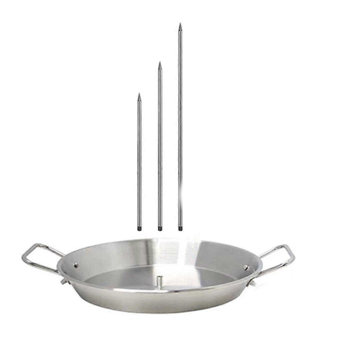 Vertical Meat Skewer Grill
with Removable Spikes