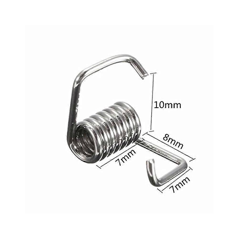 Belt Tension Springs Torsion Spring 3D Printer Timing Belt System Silver 0.8x0.8x1cm Belt Tensioning 20Set