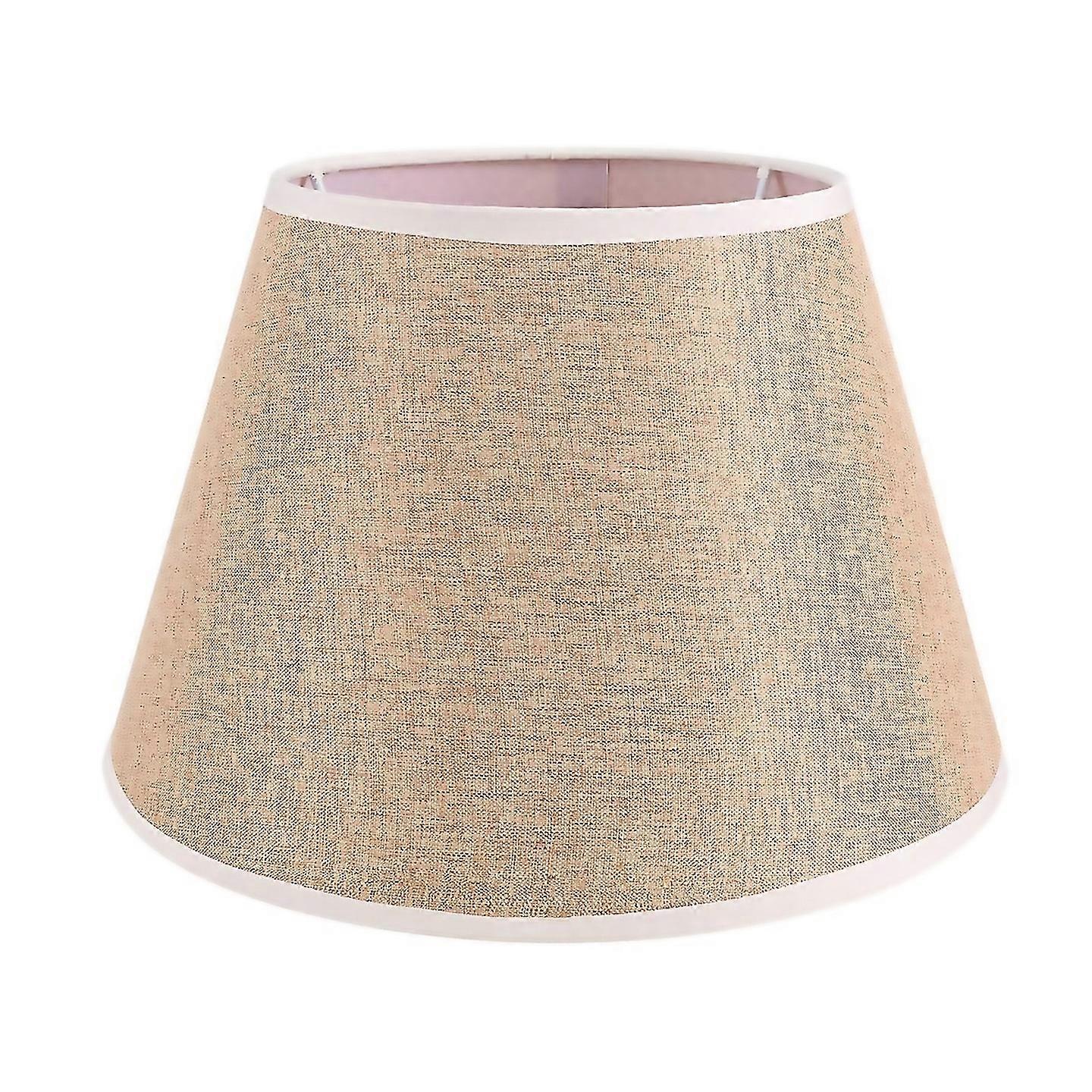 For Table Lamp Lampshade Accessories E27 Linen Bedside Lamp Wall Lamp Floor Lamp Shade Cloth Lower