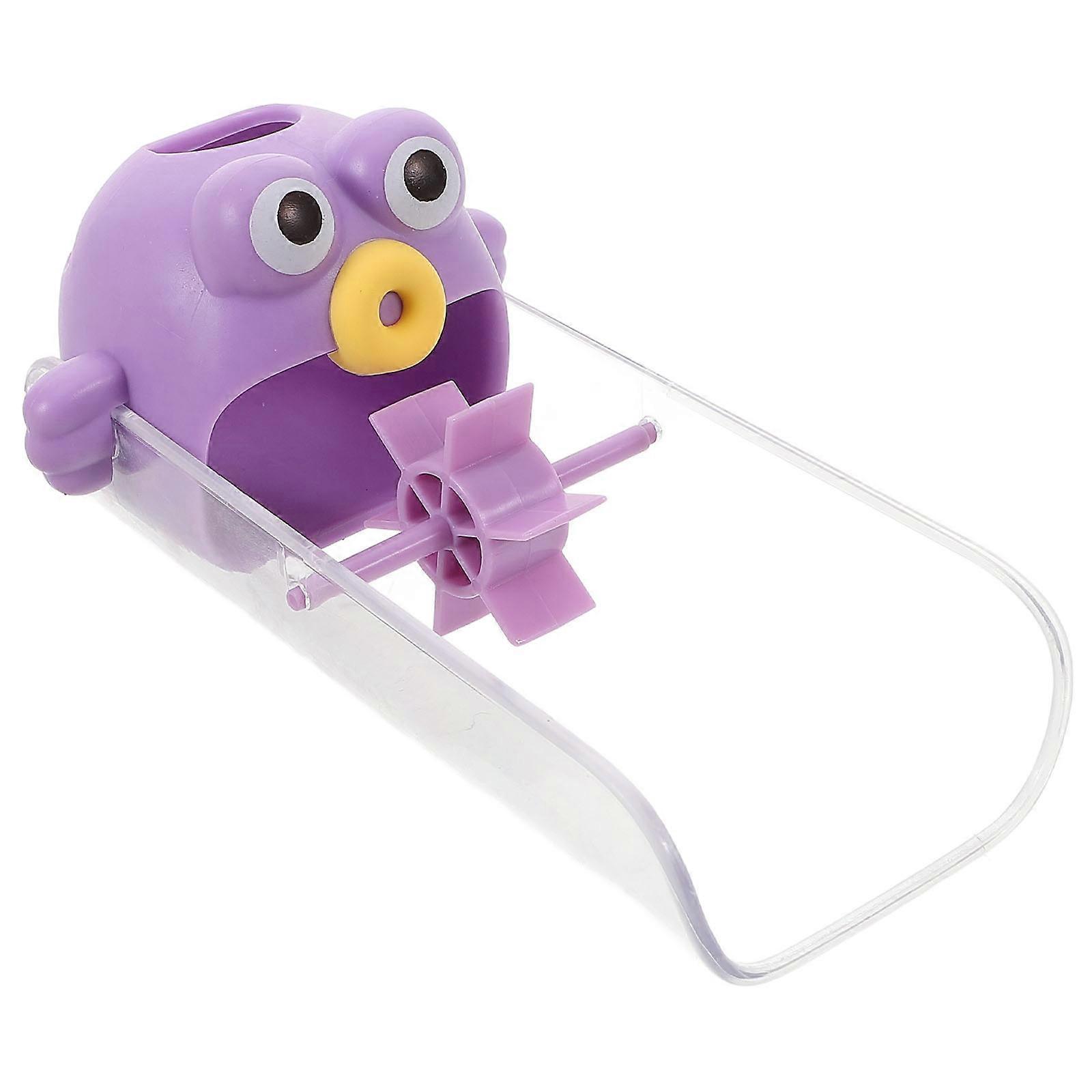 Toddlers Sink Handle Extender PP Material Splashproof Feature Cute Cartoon Shape Public Use 1Pack