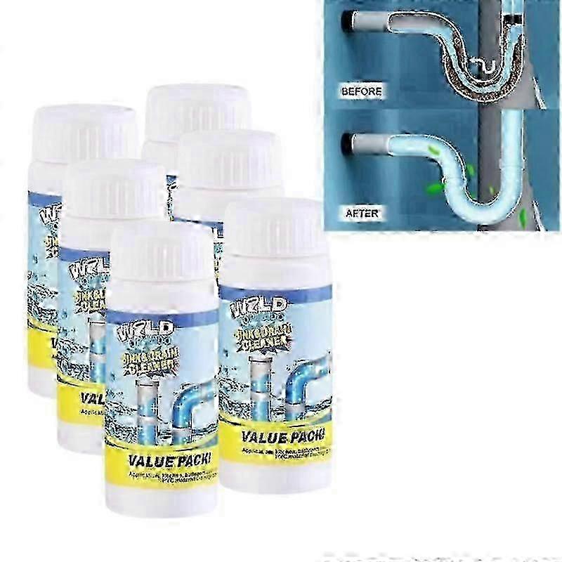 6pcs οικιακός άγριος ανεμοστρόβιλος ισχυρός νεροχύτης &; καθαρότερος αποχετεύσεων γρήγορος αφρίζοντας μόχθο αφαίρεσης υψηλής αποδοτικότητας