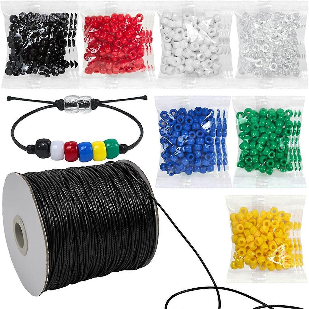 2100pcs Beaded Bracelet Making Kit School Crafts
