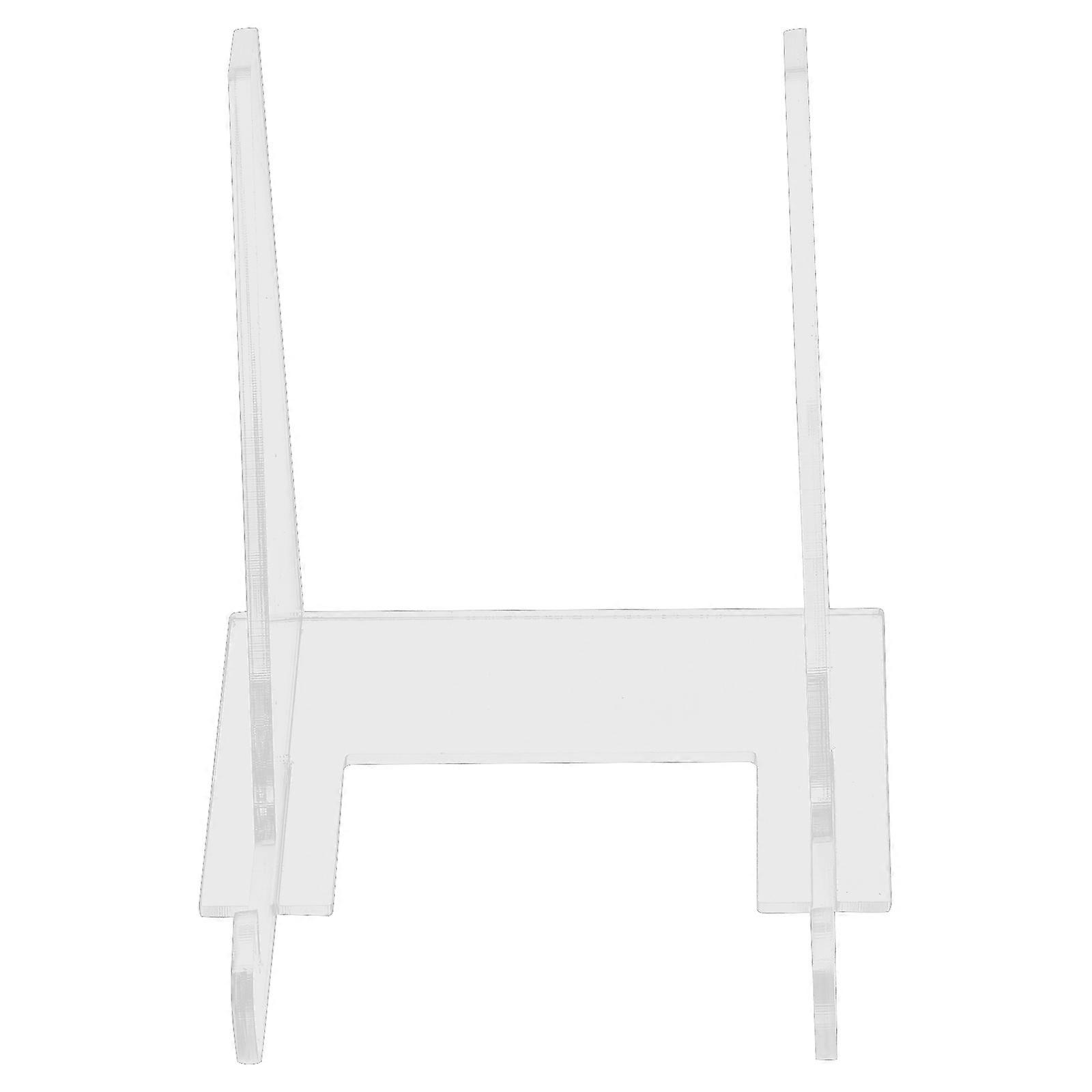 Picture Frame Stand Acrylic for Display 4Pcs Multi-Functional Plate Holder