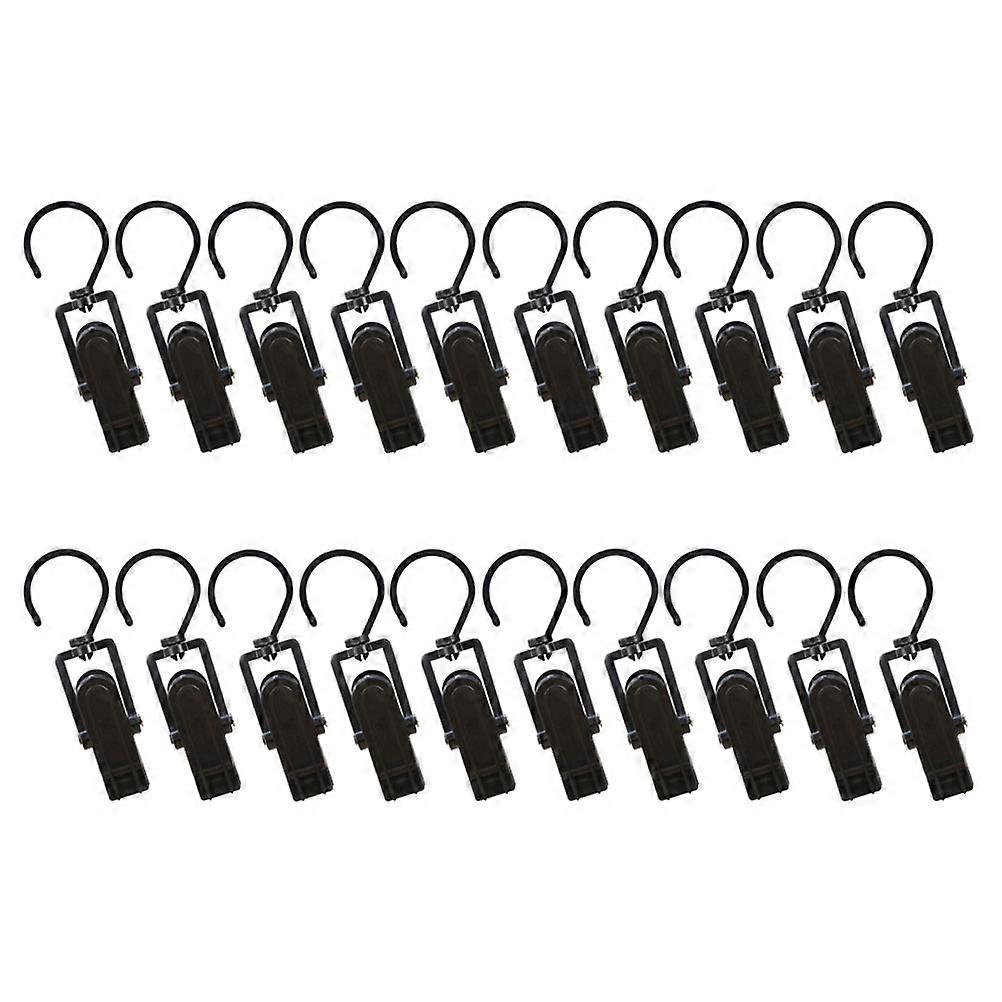 Laundry Clips with Rotatable Boot Hangers 40Pcs Set