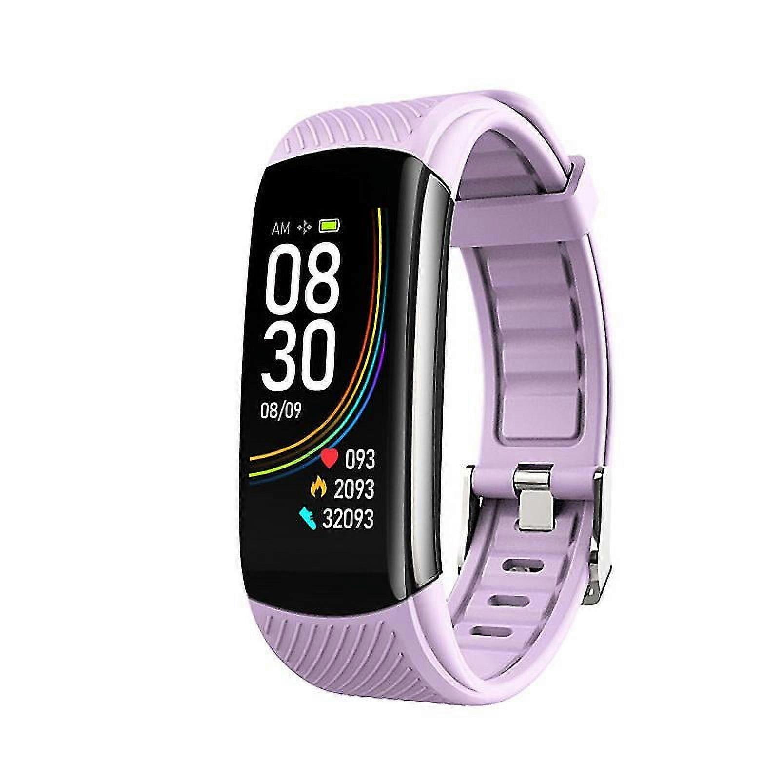 C6T Smart Band Body Temperature Heart Rate Monitor Fitness Tracker