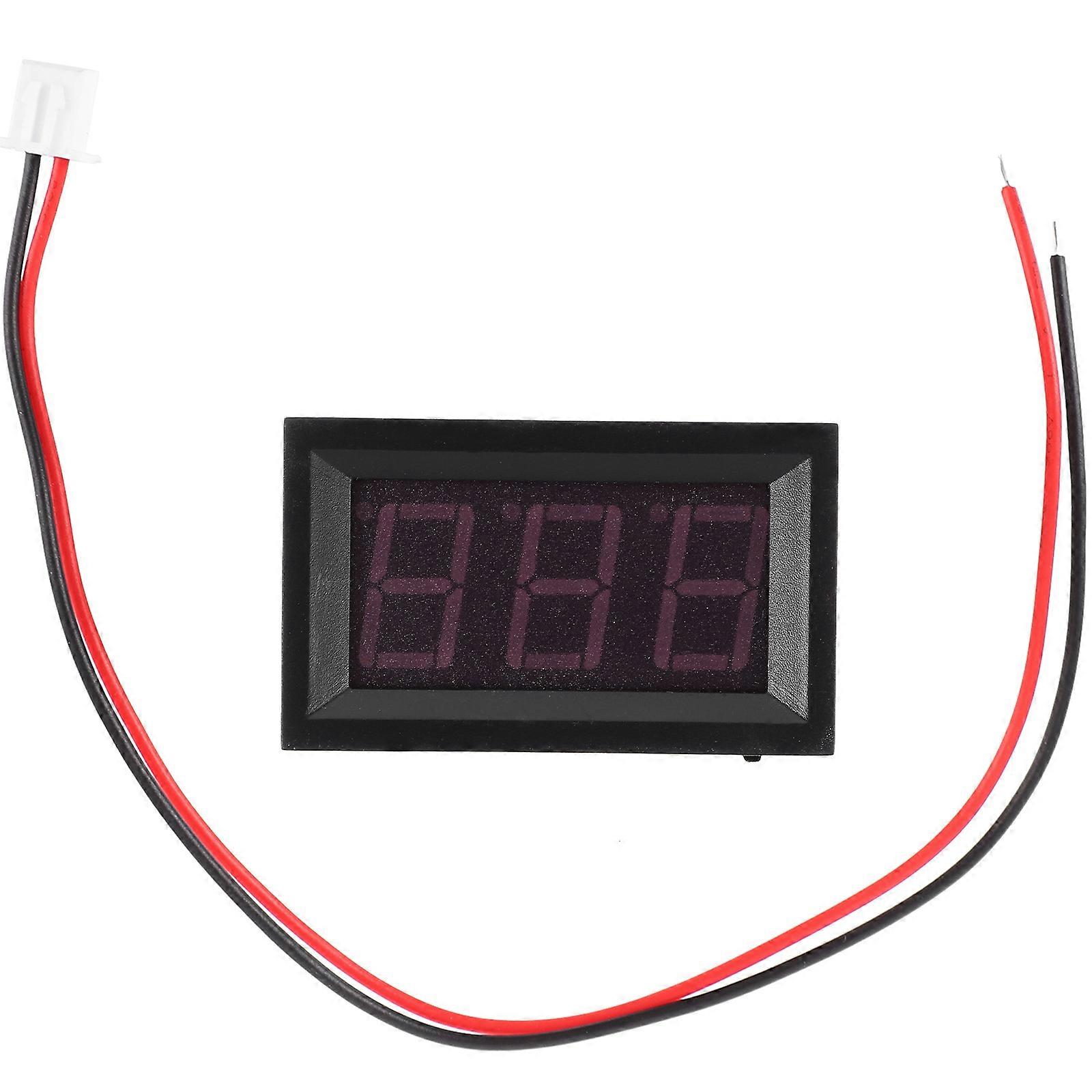 Digital Meter Head Practical 2-Wire Voltage Meter Head For Professional Use With Display And Easy Disassembly 1Pcs