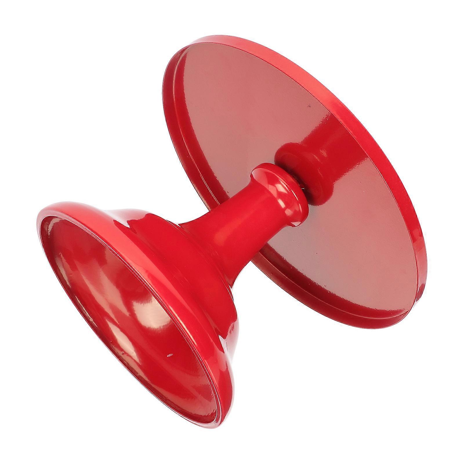 Iron Cake Plate 2Pcs Square Dessert Stand Cake Display Plate 20x20cm Red Perfect For Home Events