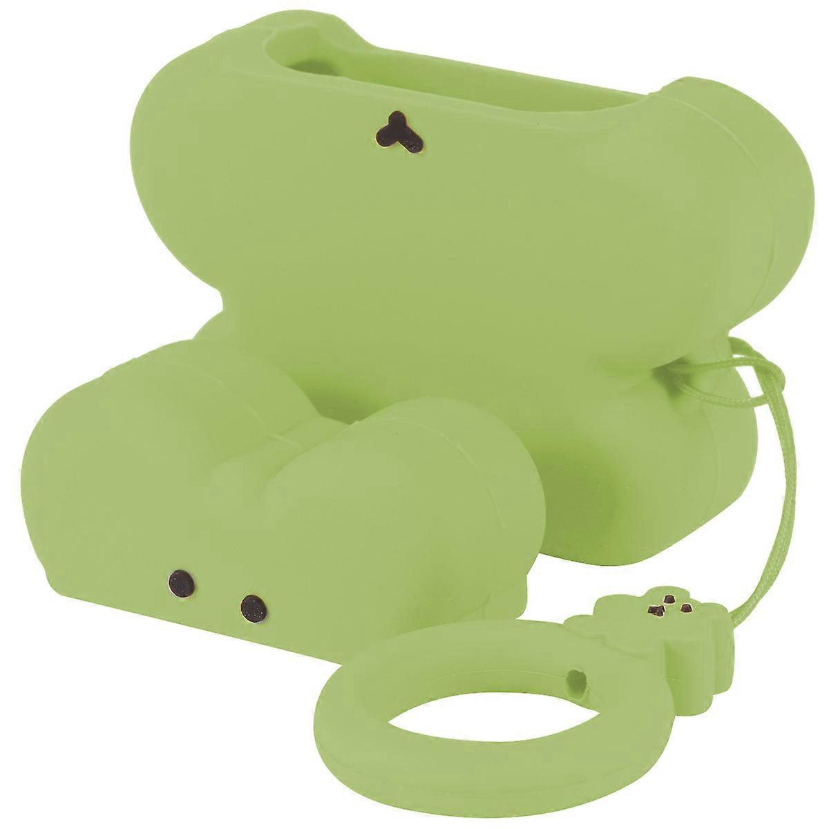 Cartoon Bear Earphone Case Silicone for Earphone Use 3Pcs Portable Headset Protector