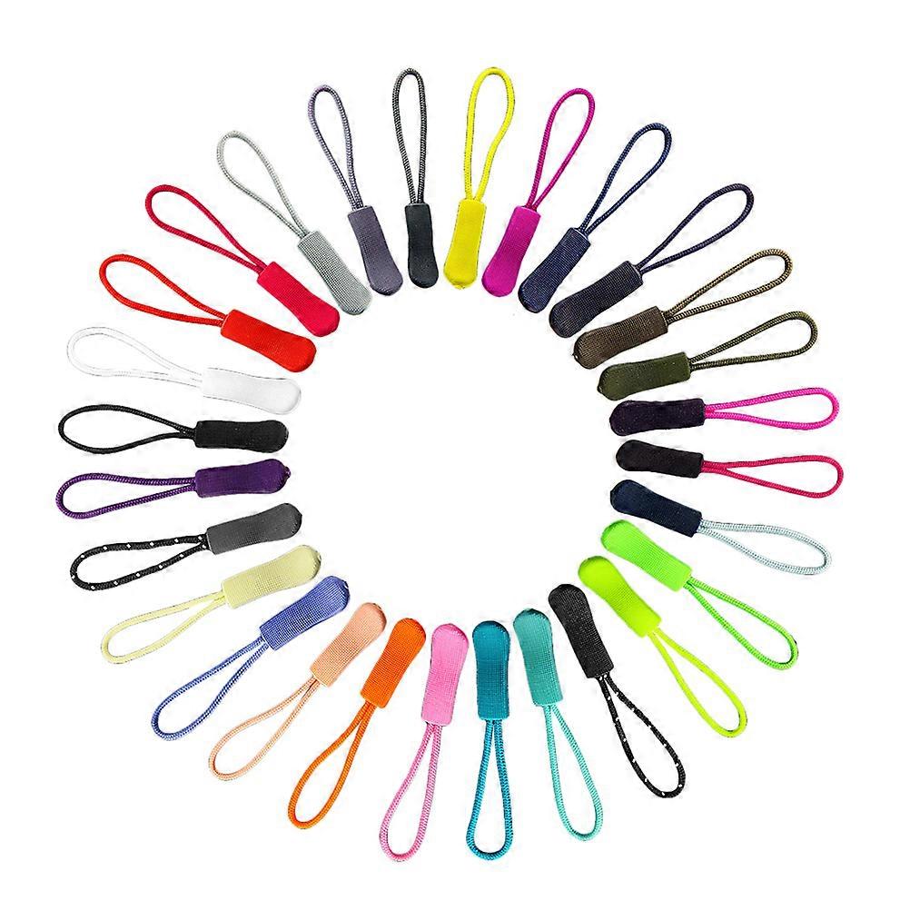Zipper Puller for Clothes Sturdy Plastic Zipper Pull for Replacement 150Pcs