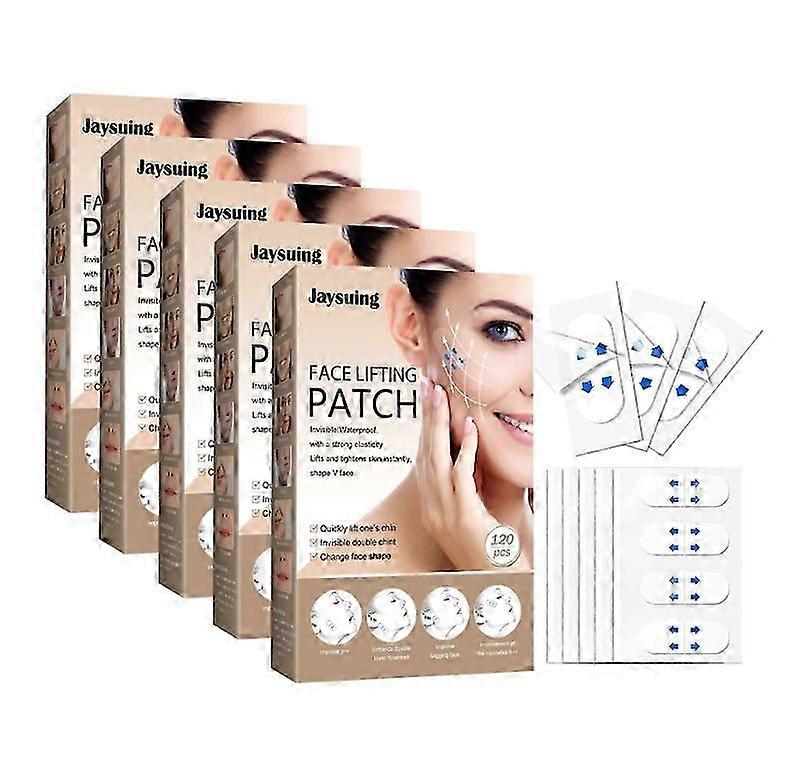 1-5pcs Facial Lifting Patch V-shaped Facial Lifting Patch For Face Shaping Lifting