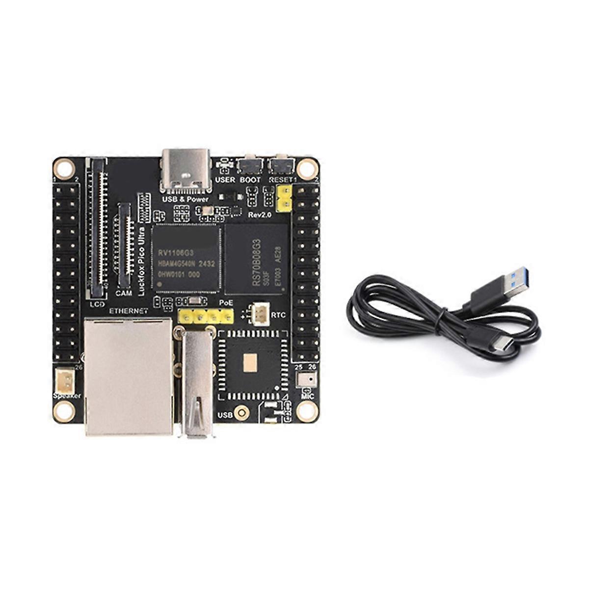 For Ultra RV1106 Linux Micro-Type Development Board ARM -A7 CPU NPU ISP Processors Integrated