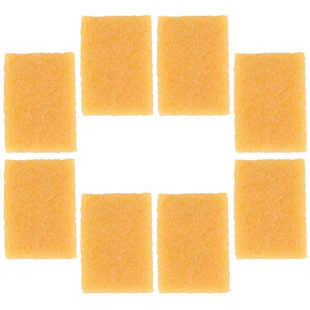 General Cleaning Erasers for Artists Rectangular Design 2.8X2X0.9in Yellow 24Pcs