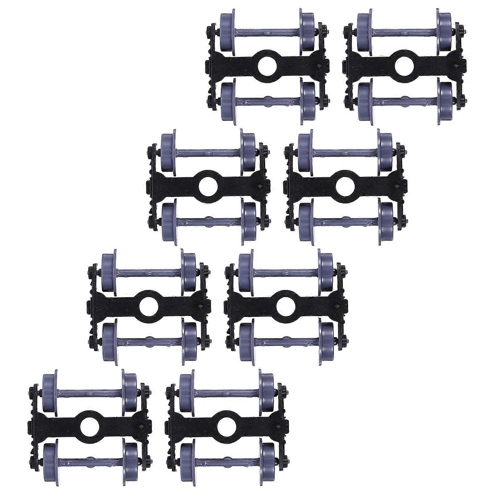 Replacement Plastic Wheels for Model Train with High Precision 24 Pieces