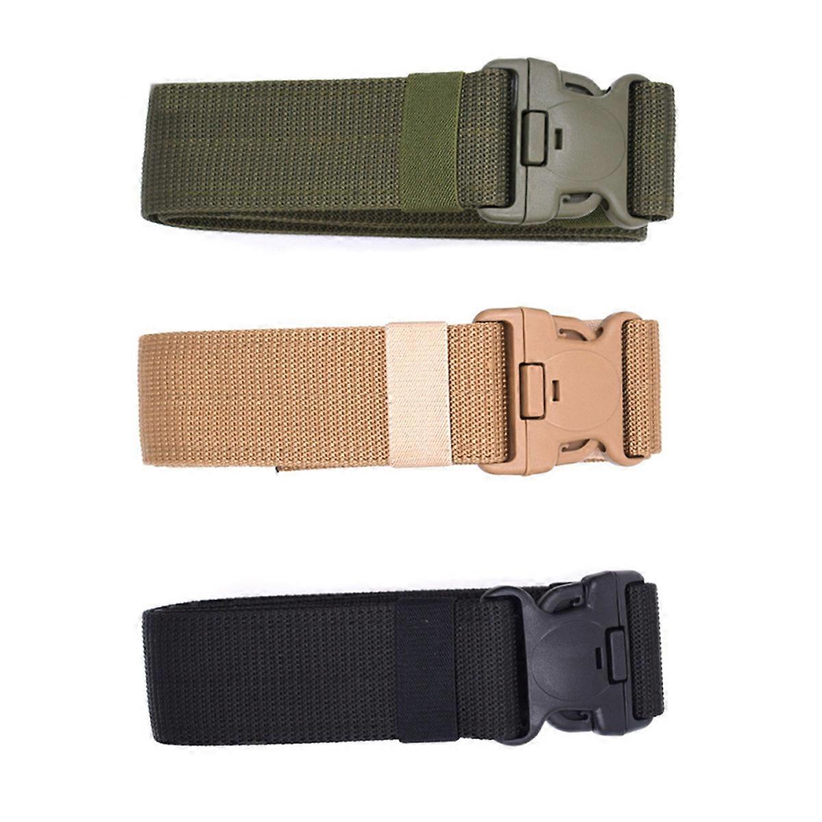 Outdoor Belt Military Utility Strap with Quick-Release Buckle