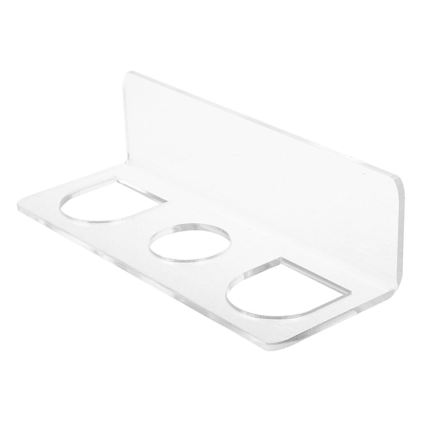 Acrylic Holder Organizer for Bathroom Wall Mount 3Sets