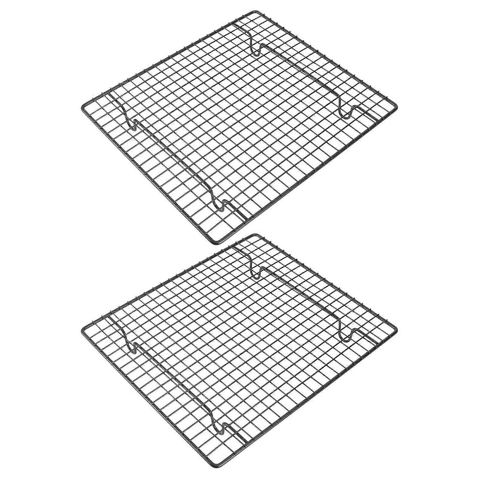 Silver Baking Rack Cake for Baking Use 6Pcs Muffins Stand Cooler