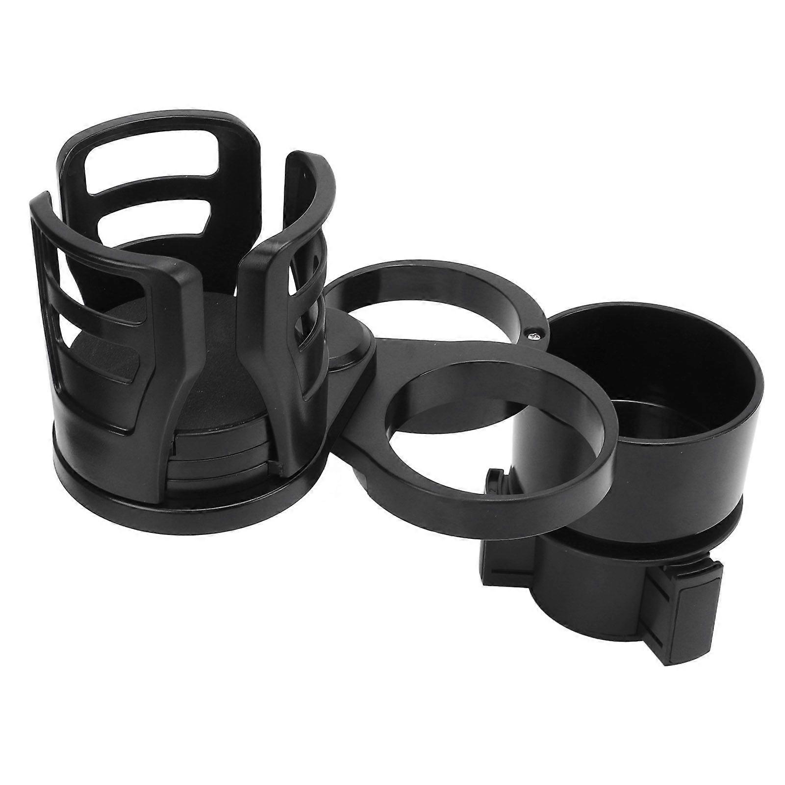 2 in 1 Universal Car Cup Holder Expander Cup Mount Extender Organizer with Adjustable Base