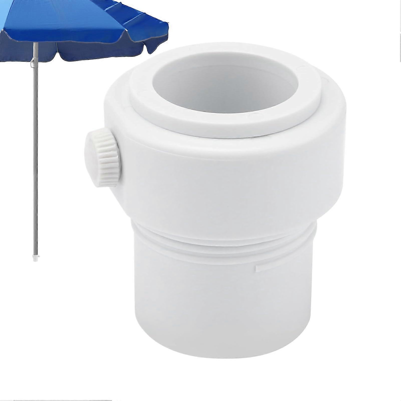 Umbrella Pole Stabilizer 1.351.5In Fits Pool Umbrella Sleeve Adapter Windproof Sunshade Rod Mount Rooftop Terrace