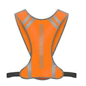 Reflective Vest Running Safety Vest Jogging Bike Motorcycle Night K2I8