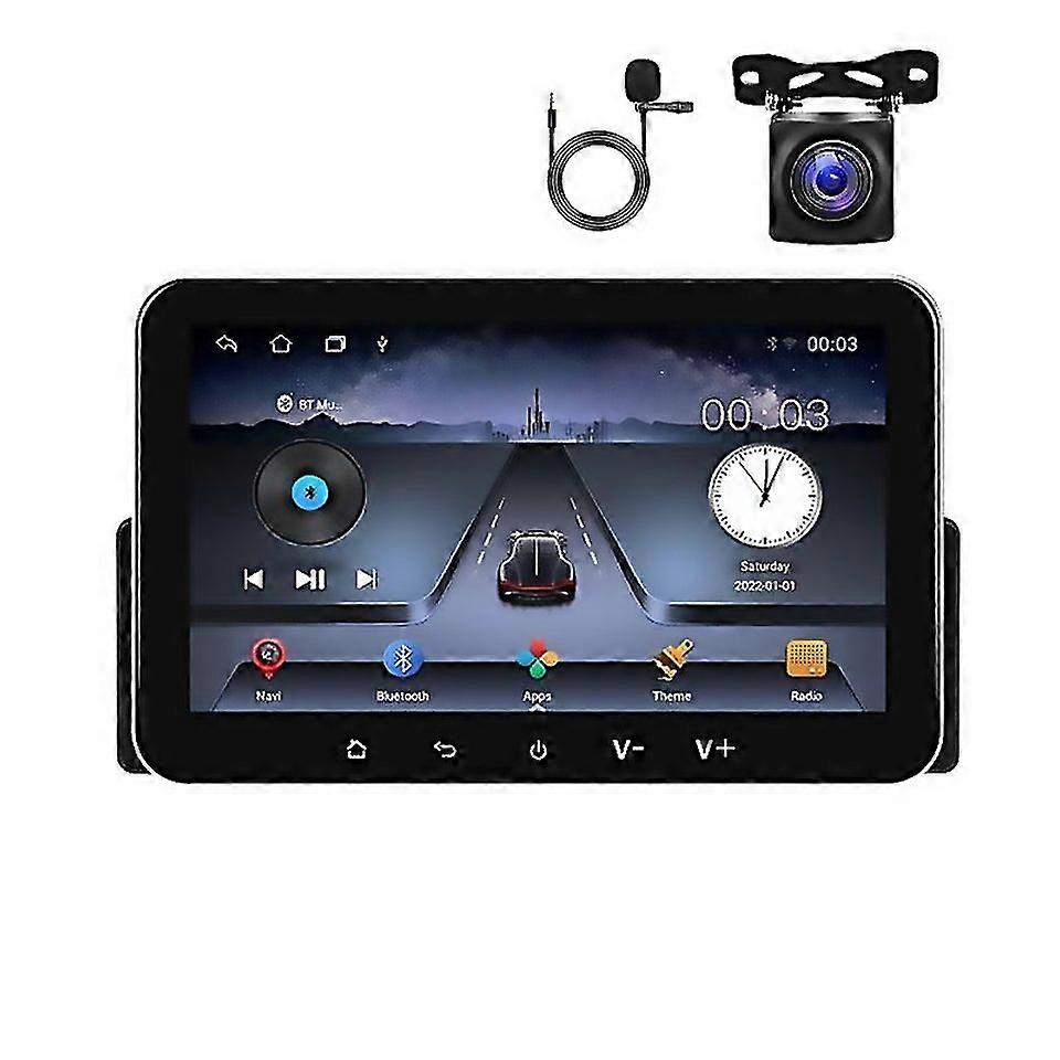Lecteur multimédia universel pour voiture Android 130 à écran horizontal de 7 pouces, monobroche
