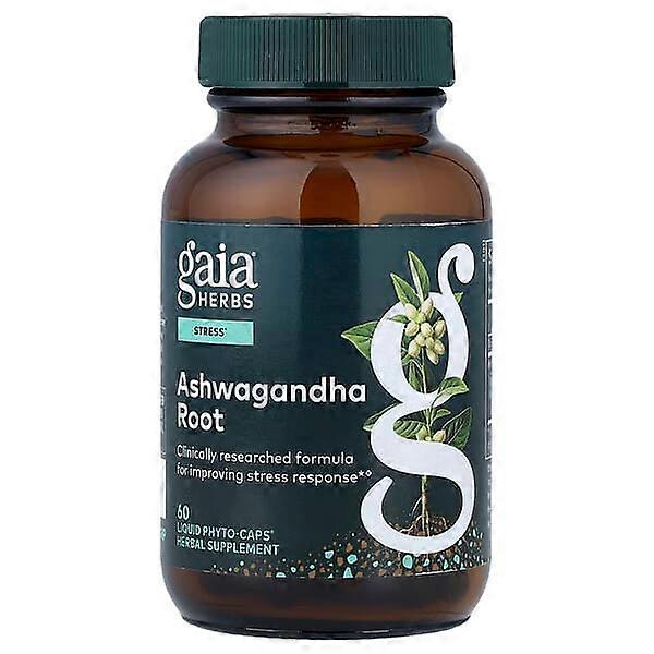 Gaia Herbs, Ashwagandha Root, 60 Liquid Phyto-CapsÃÂÃÂÃÂÃÂ®