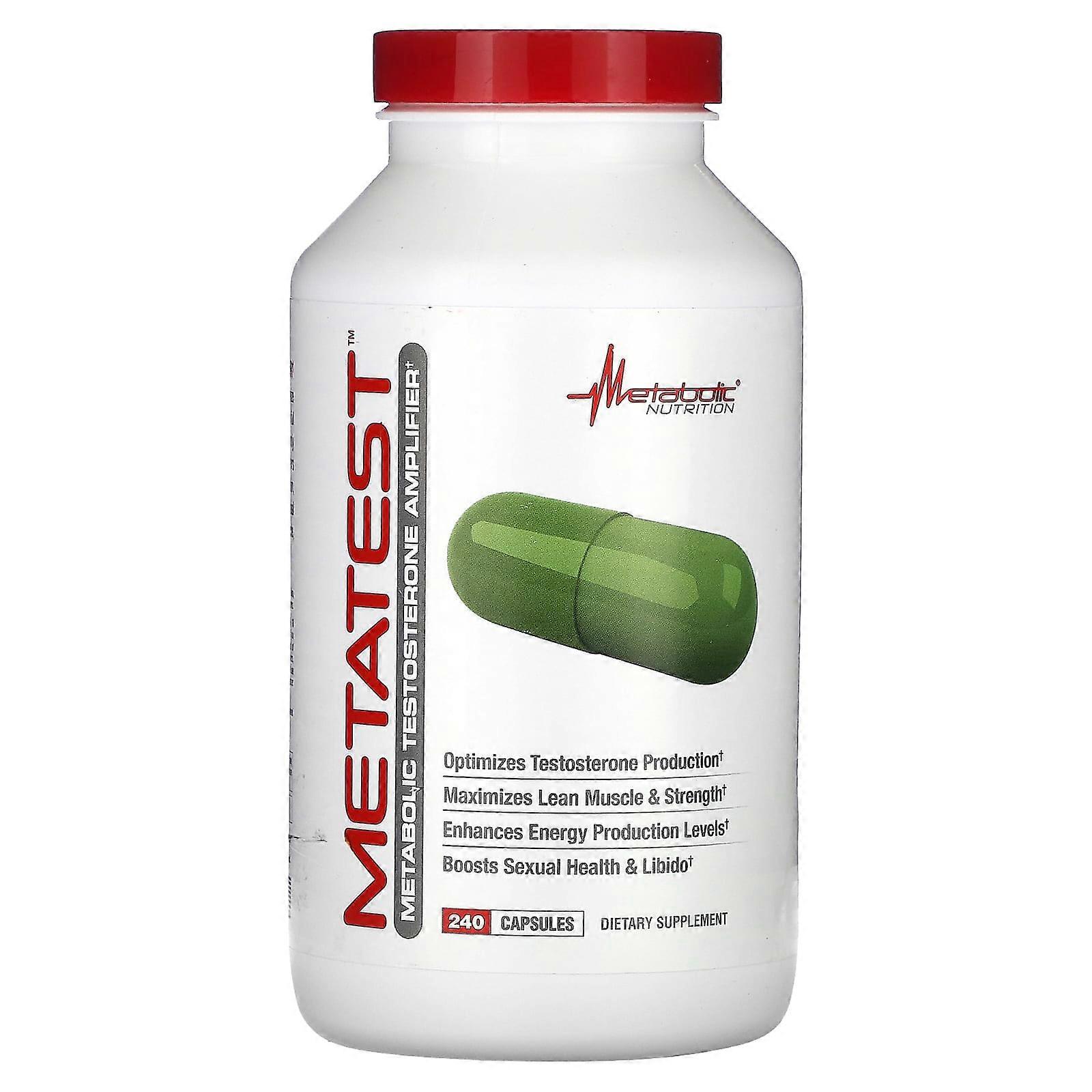 Metatest, 240 Capsules