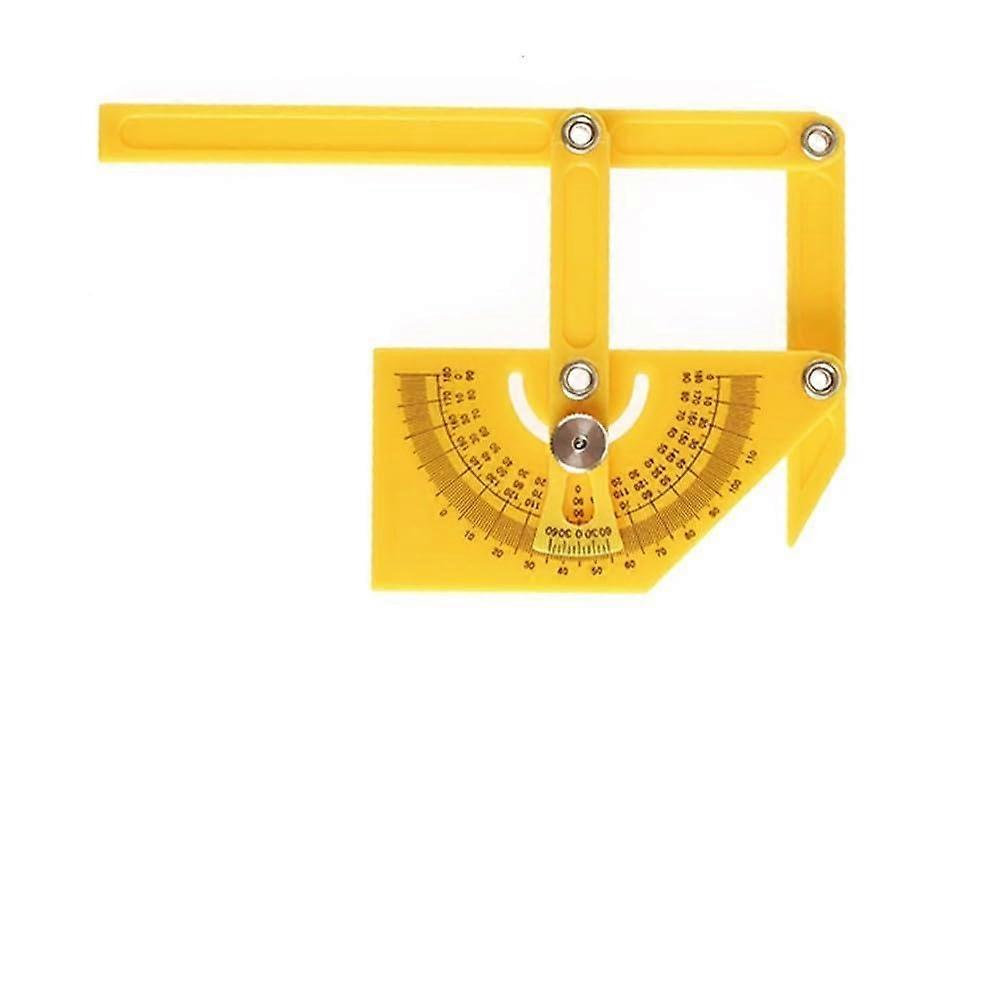 Goniometer Angle Finder Protractor ABS Plastic 0180 Degree Graduation Measuring Ruler Miter Gauge For Woodworking